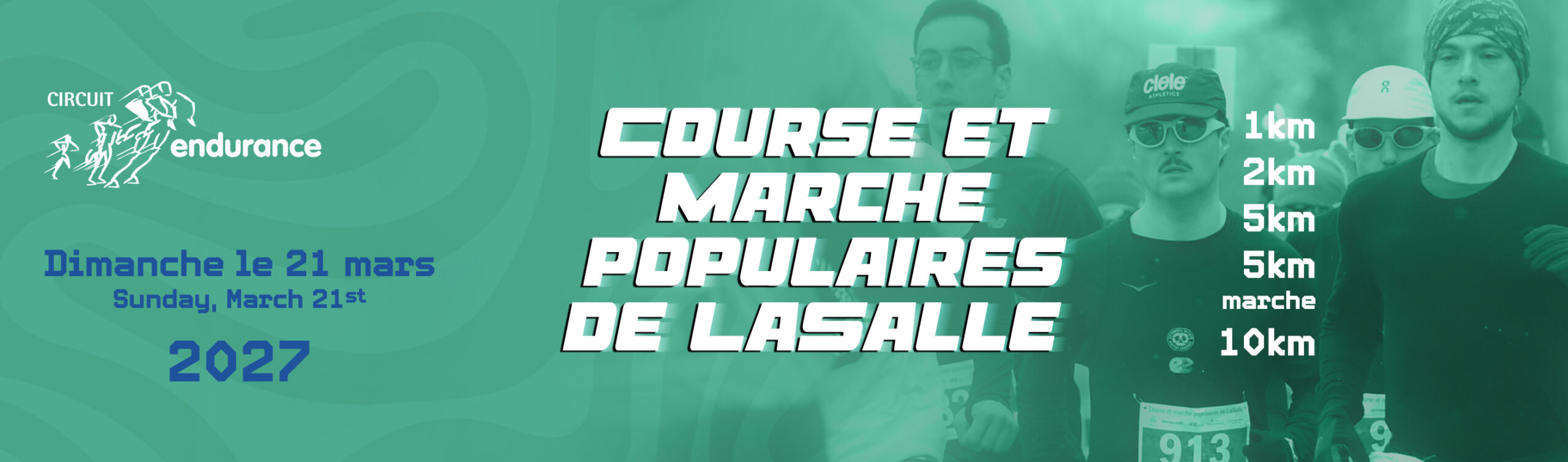 Course et marche populaires de LaSalle 2027